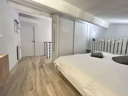 Mazet climatisé avec jardin, piscine privée et proche mer, 3 pièces, 6 couchages à Sainte-Maxime - Photo 7