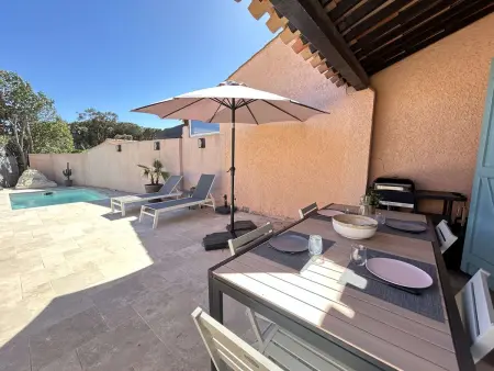 Mazet climatisé avec jardin, piscine privée et proche mer, 3 pièces, 6 couchages à Sainte-Maxime - Photo 11