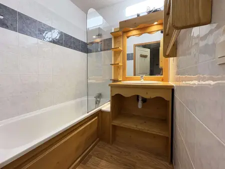 Les Orres 1800 - Grand appart 3 pièces, 8 pers, piscine chauffée, sauna - Photo 7