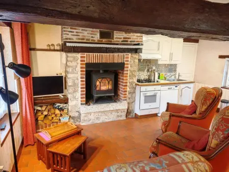 Gîte champêtre pour 5 pers avec terrasse près des châteaux, animaux admis - Photo 7